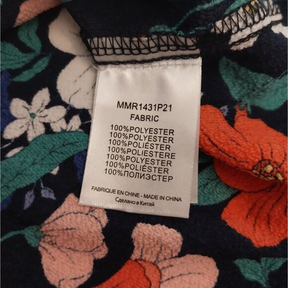 NWT Mini Molly Girls Floral Spaghetti Strap Camisole Shirt Sz 8/10 - Picture 3 of 9